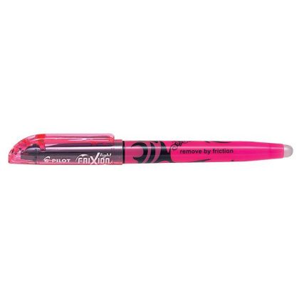 Текст маркер с гума Pilot Frixion Light Скосен връх 2-5 mm Розов