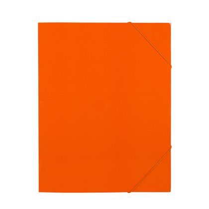 Папка с ластик Standard Картон, А4 Оранжева