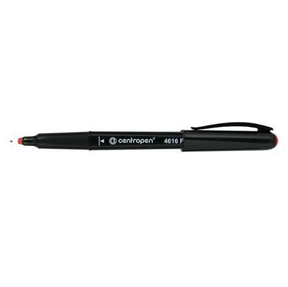 Перманентен маркер за CD/DVD/BD Centropen 4616 F 0.6 mm Червен