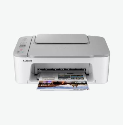 Мастилоструйно многофункционално устройство Canon PIXMA TS3451 All-In-One, White