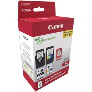 Консуматив Canon PG-560XL / CL-561XL PVP + Canon Photo Paper Variety Pack A4 & 10 x 15cm (VP-101)