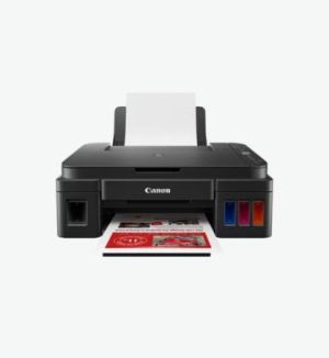 Мастилоструйно многофункционално устройство Canon PIXMA G3410 All-In-One, Black + Canon Plus Glossy II PP-201, 10x15 cm, 50 sheets