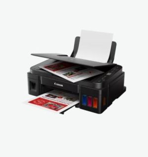 Мастилоструйно многофункционално устройство Canon PIXMA G3410 All-In-One, Black + Canon Plus Glossy II PP-201, 10x15 cm, 50 sheets