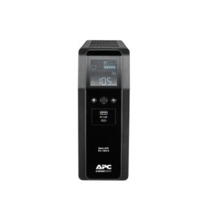 Непрекъсваем ТЗИ APC Back UPS Pro BR 1200VA, Sinewave, 8 Outlets, AVR, LCD interface + Essential SurgeArrest 1 Outlet 230V, 2 Port USB Charger, Germany