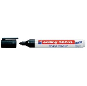 Маркер за бяла дъска Edding 360XL Объл връх 1.5-3 mm Черен