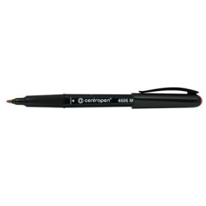 Перманентен маркер за CD/DVD/BD Centropen 4606 M 1.0 mm Червен
