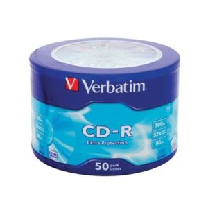 CD-R Verbatim 52x 700 MB 50 бр., фолио