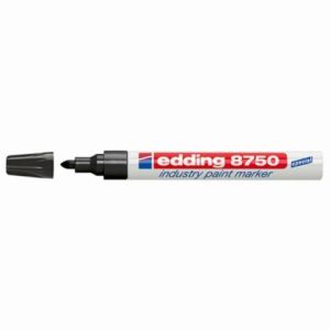 Индустриален Paint маркер Edding 8750 Объл връх 2-4 mm Черен