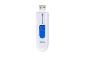 Памет Transcend 256GB, USB3.1, Pen Drive, Capless, White