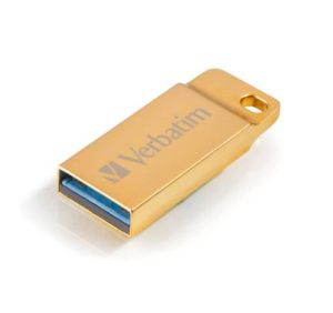 Памет Verbatim Metal Executive 64GB USB 3.0 Gold