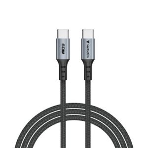 Кабел Verbatim Sync & Charge USB C to USB C 60W 120 cm