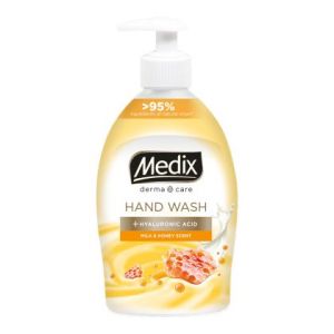 Течен сапун Medix Помпа 400 ml Milk&Honey