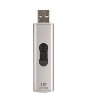 Твърд диск Transcend 512GB, External SSD, ESD320A, USB 10Gbps, Type-A