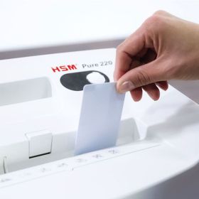 Шредер HSM Pure 220 S13  13 листа, 20 l