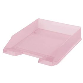 Хоризонтална поставка Herlitz Classic Пластмасова, Розов пастел