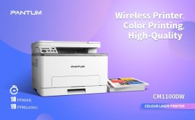 Лазерно многофункционално устройство Pantum CM1100DW Laser MFP + Pantum CTL-1100HC /HY/HK/HM 1500 str.