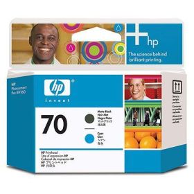 Консуматив HP 70 Matte Black and Cyan Printhead