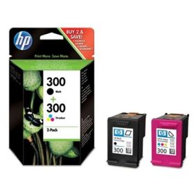 Консуматив HP 300 Combo-pack Black/Tri-color Ink Cartridges