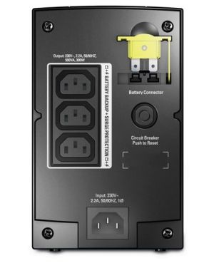 Непрекъсваем ТЗИ APC Back-UPS 500VA, AVR, IEC outlets