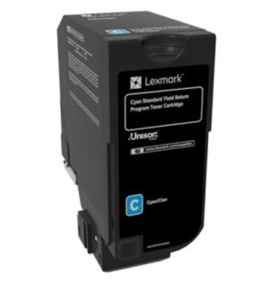 Консуматив Lexmark 74C2SC0 CS720, CS/CX725 Cyan Return Programme 7K Toner Cartridge